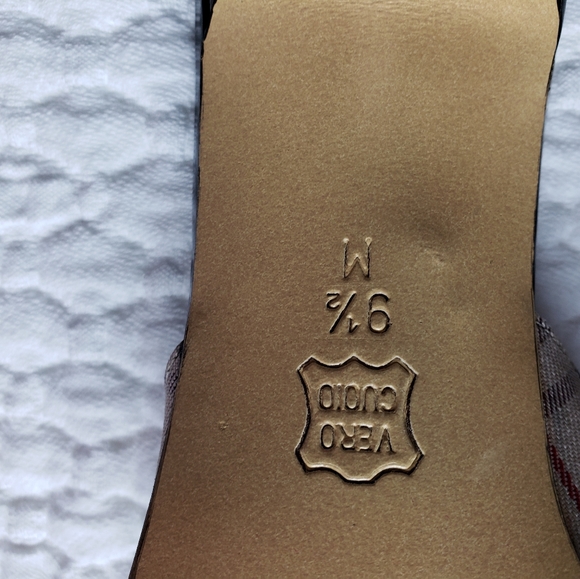 VANELi Plaid Mules size 9 1/2 - Picture 6 of 6